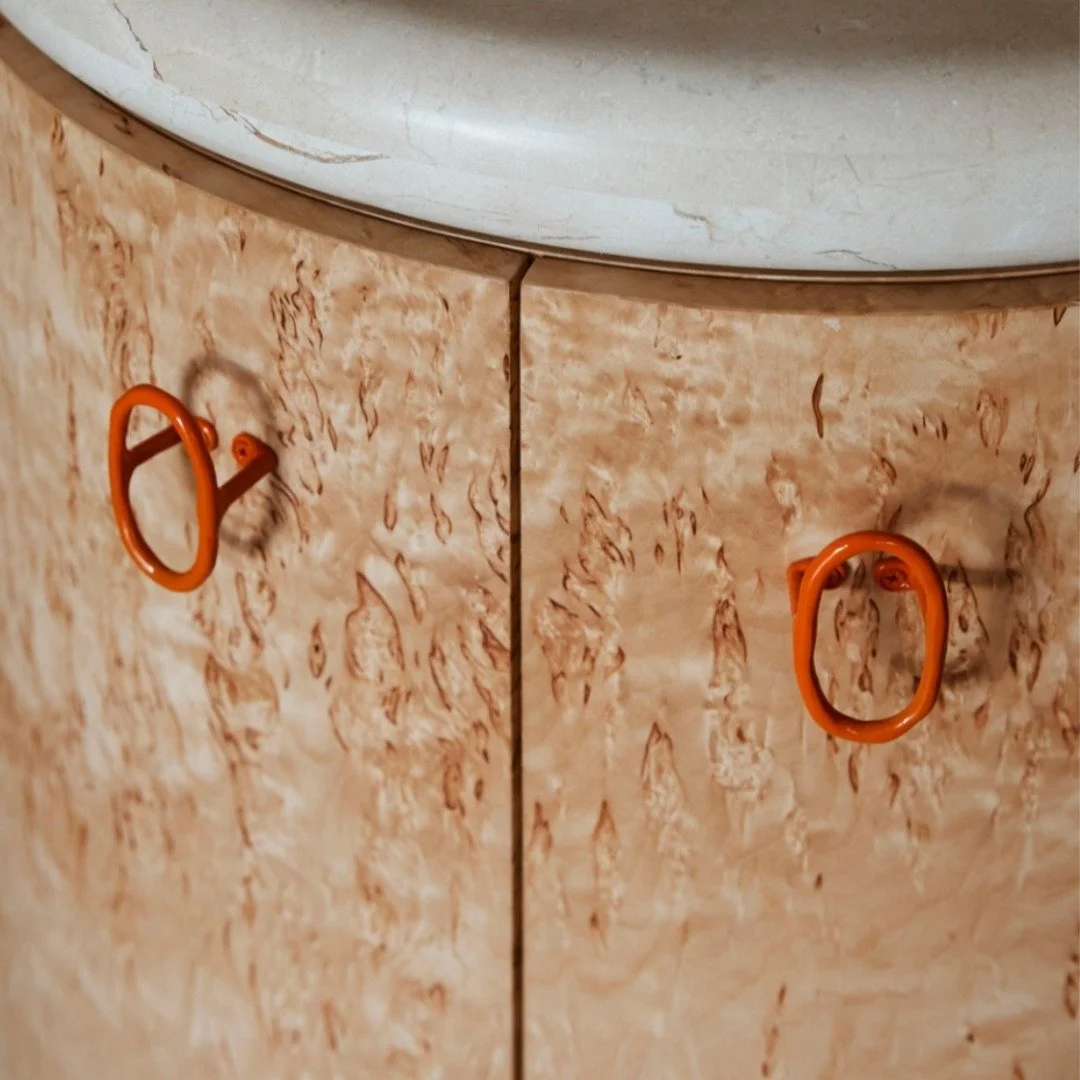 Burl wood: because sometimes straight lines just don&rsquo;t have the personality.

Nature really said let&rsquo;s make this joinery a bit dramatic &mdash; and honestly, we&rsquo;re here for it.

Swirly, sculptural, and unapologetically extra in all 