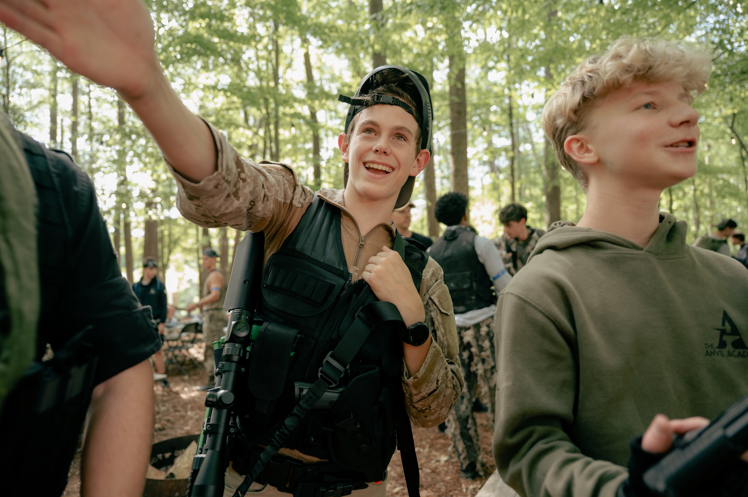 Alumni vs. 8th Grade Airsoft