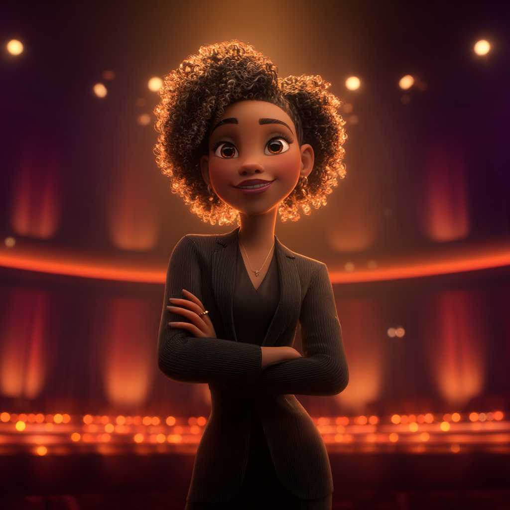 Digital CGI created in AI for the advantageous creator