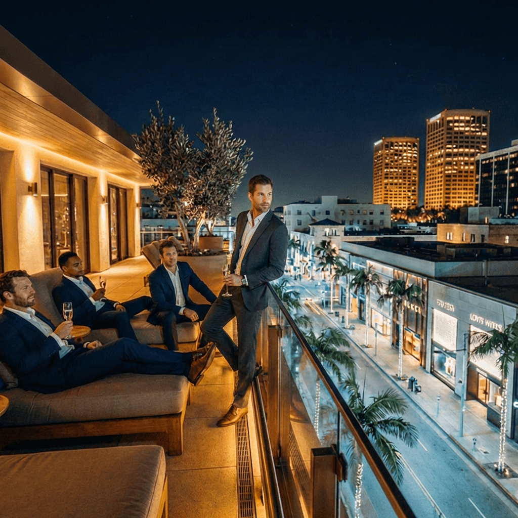 L=R Adam, Alan, Alexander Wilson Standing Ethan Chambers