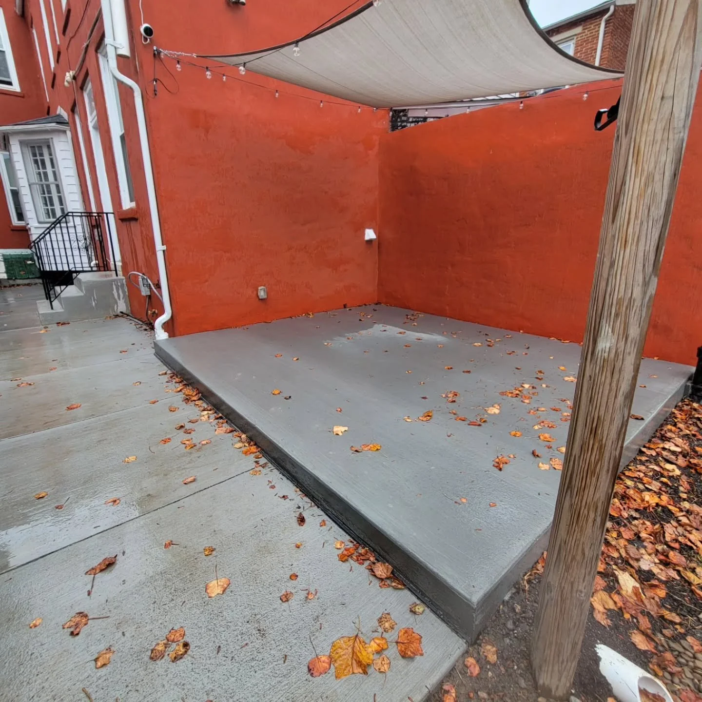 Oh my! Is this the same backyard?!? YES IT IS! And we are proud of this transformation on Queen St. in Lancaster. Flip for before and afters!