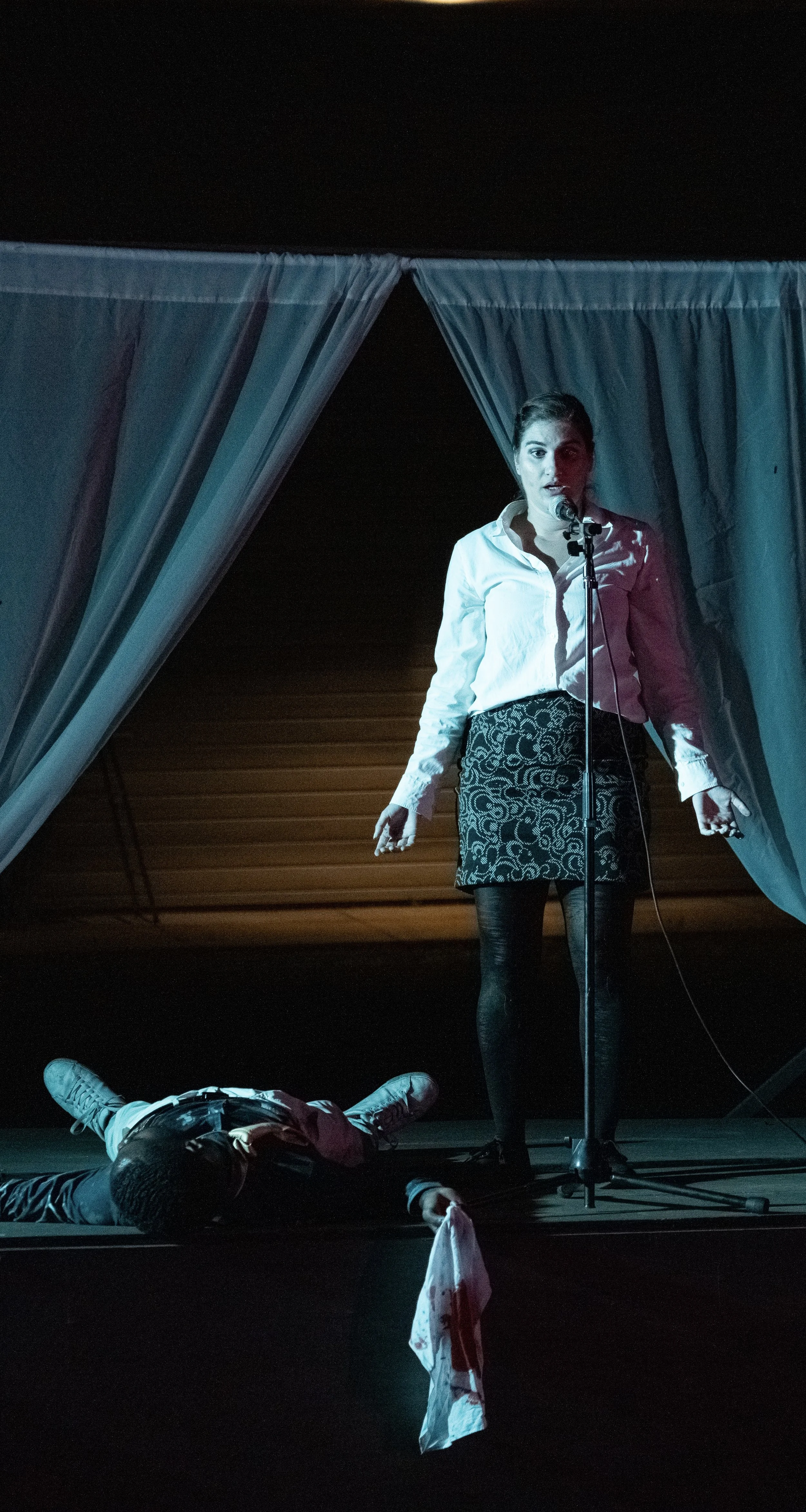 as Horatio | Hamlet , dir Elizabeth Dinkova (Shakespeare in the Woods, Vermont, USA)
