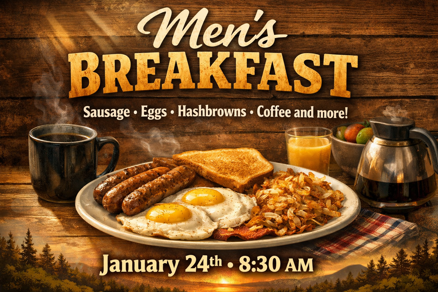 MENS BREAKFEST
