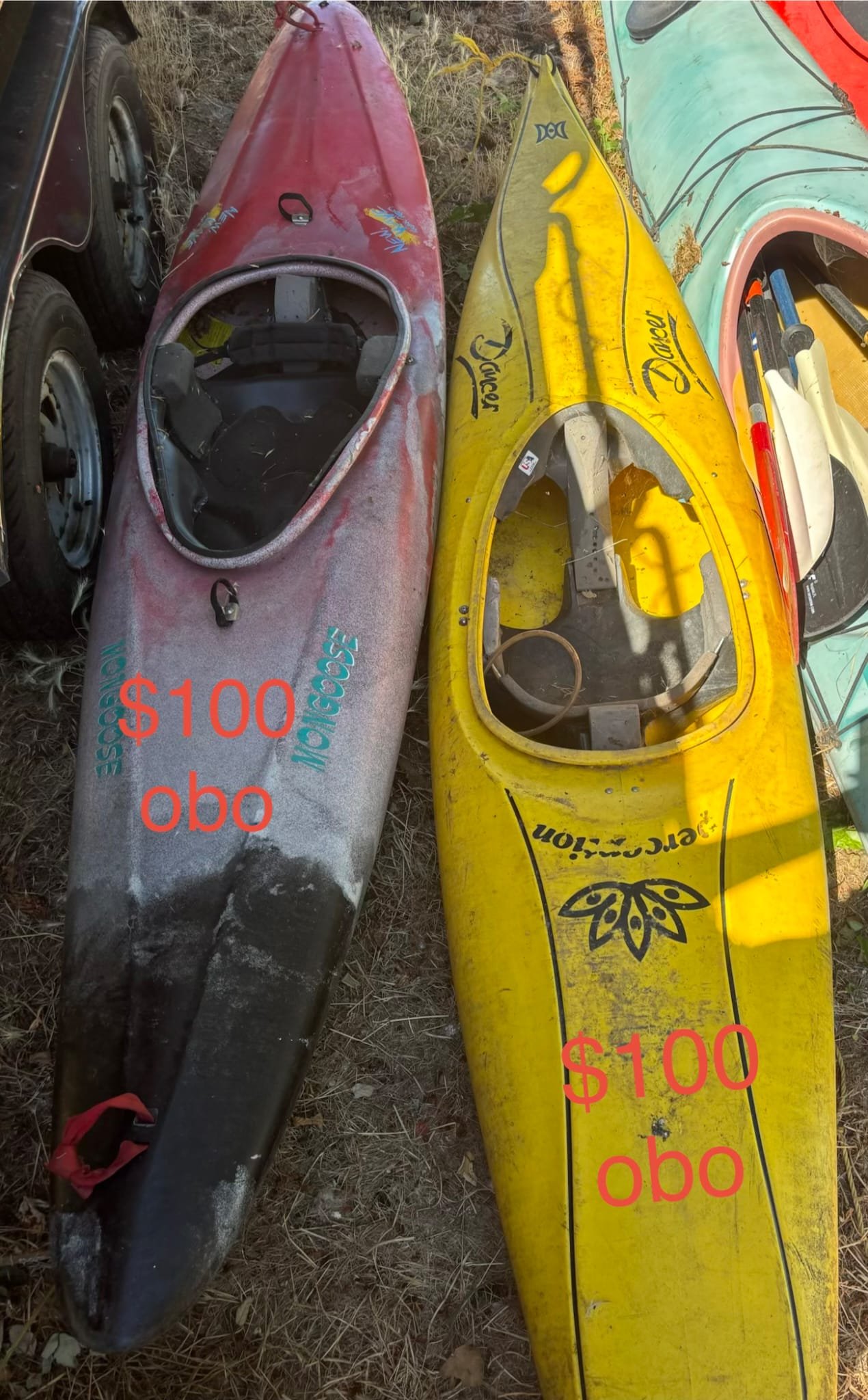 Single Kayak- Used in Fair condition