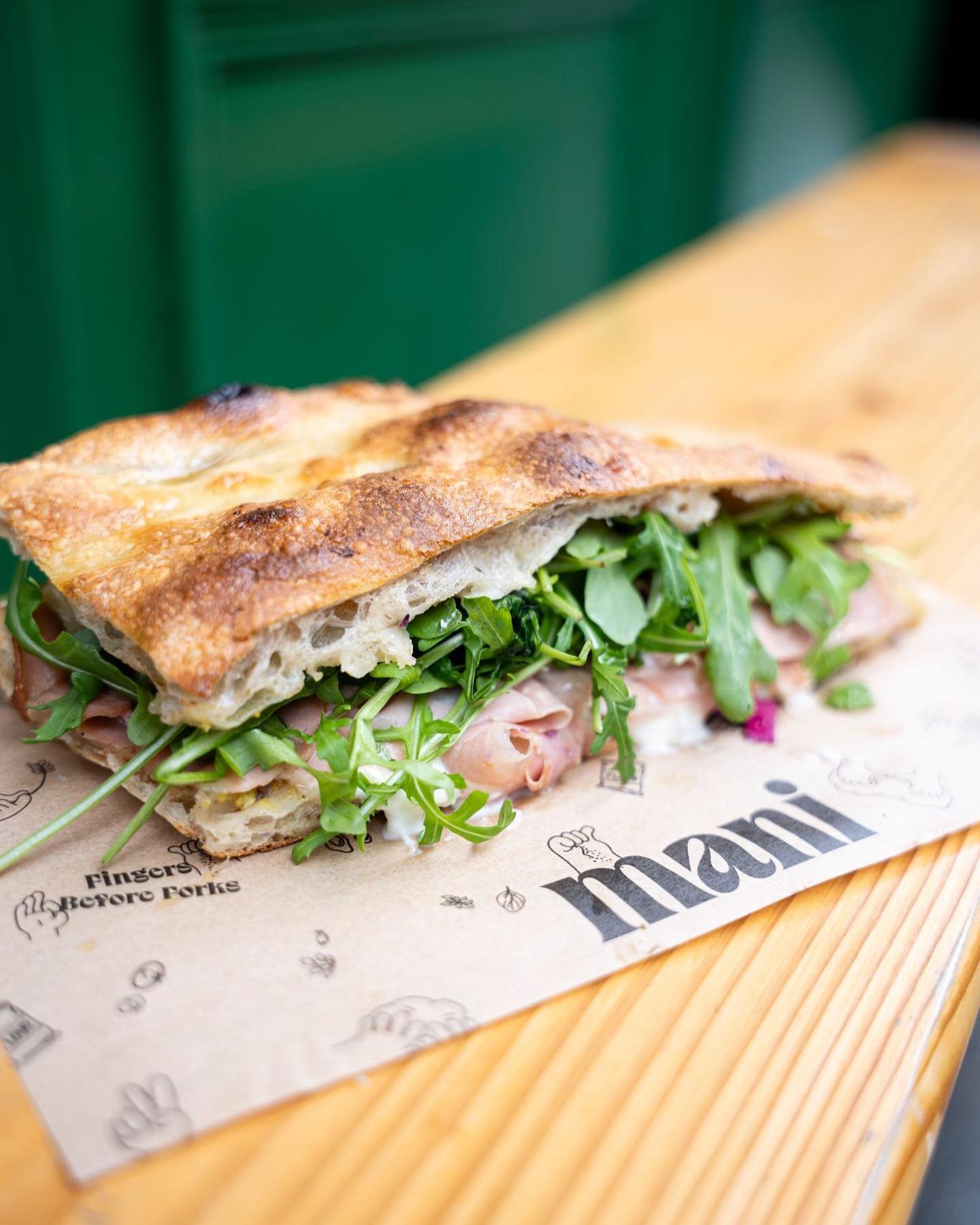 Our Tuscan take on a good Sambo. 🥪 #TuscanPanini

#FingersBeforeForks #RomanPizza #PizzaATaglio #DublinRestaurants #DublinPizza #PizzaByTheSlice