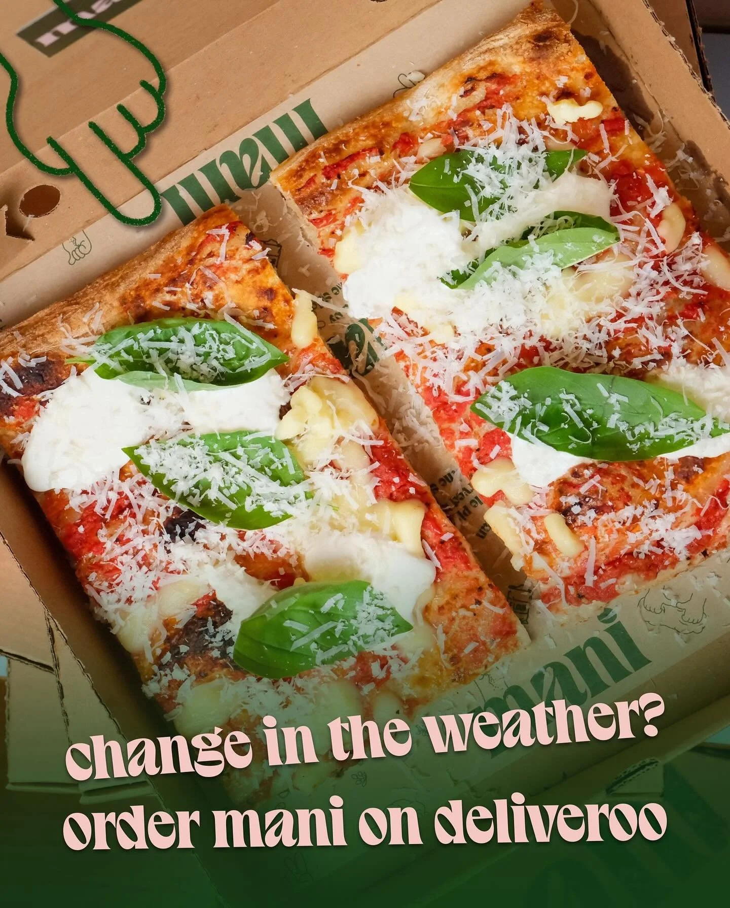 Weather’s turning? Perfect excuse to stay in and get Mani on @deliveroo_ie 
Link in bio.
#manipizza #deliveroodublin #pizzalovers #dublinfood #manidrurystreet #pizzanight #dublinpizza #fingersbeforeforks