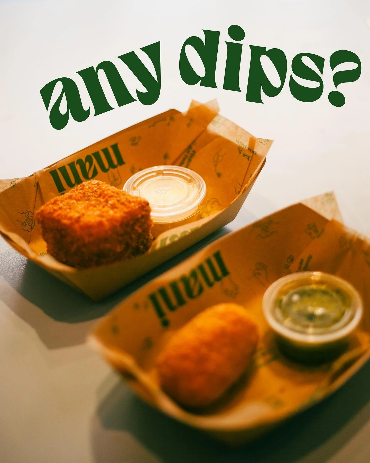 Our sides taste even better when paired with a dip 🤌 What seasonal special dips should we try? 
#dublinfood #manipizza #pizzaaltaglio #romanpizza