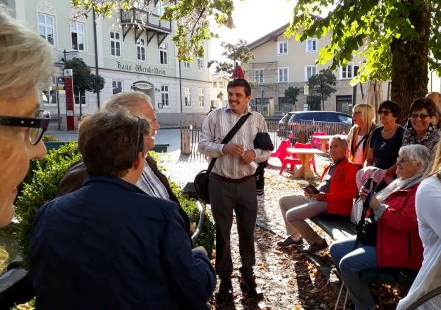 Stadtführung Miesbach mit Alexander Langheiter am 14.9.2018