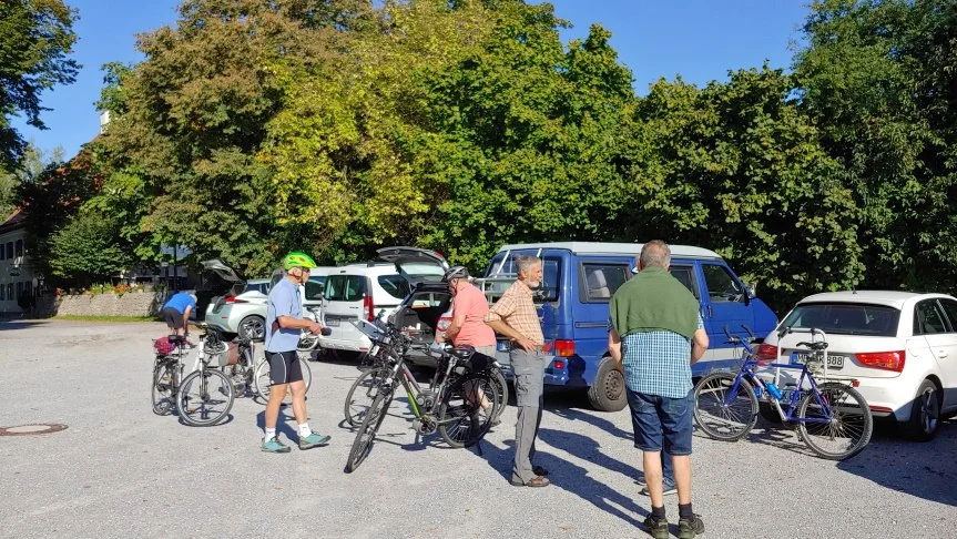 Kulturradeln mit Andreas Scherm am 4.9.2019