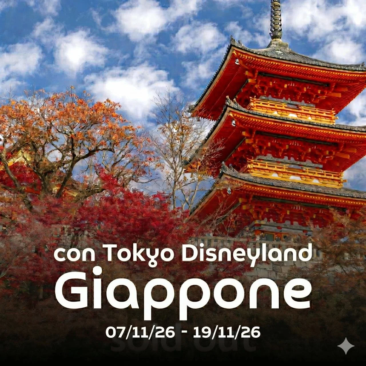 Viaggio di Gruppo Giappone e Disneyland Tokyo