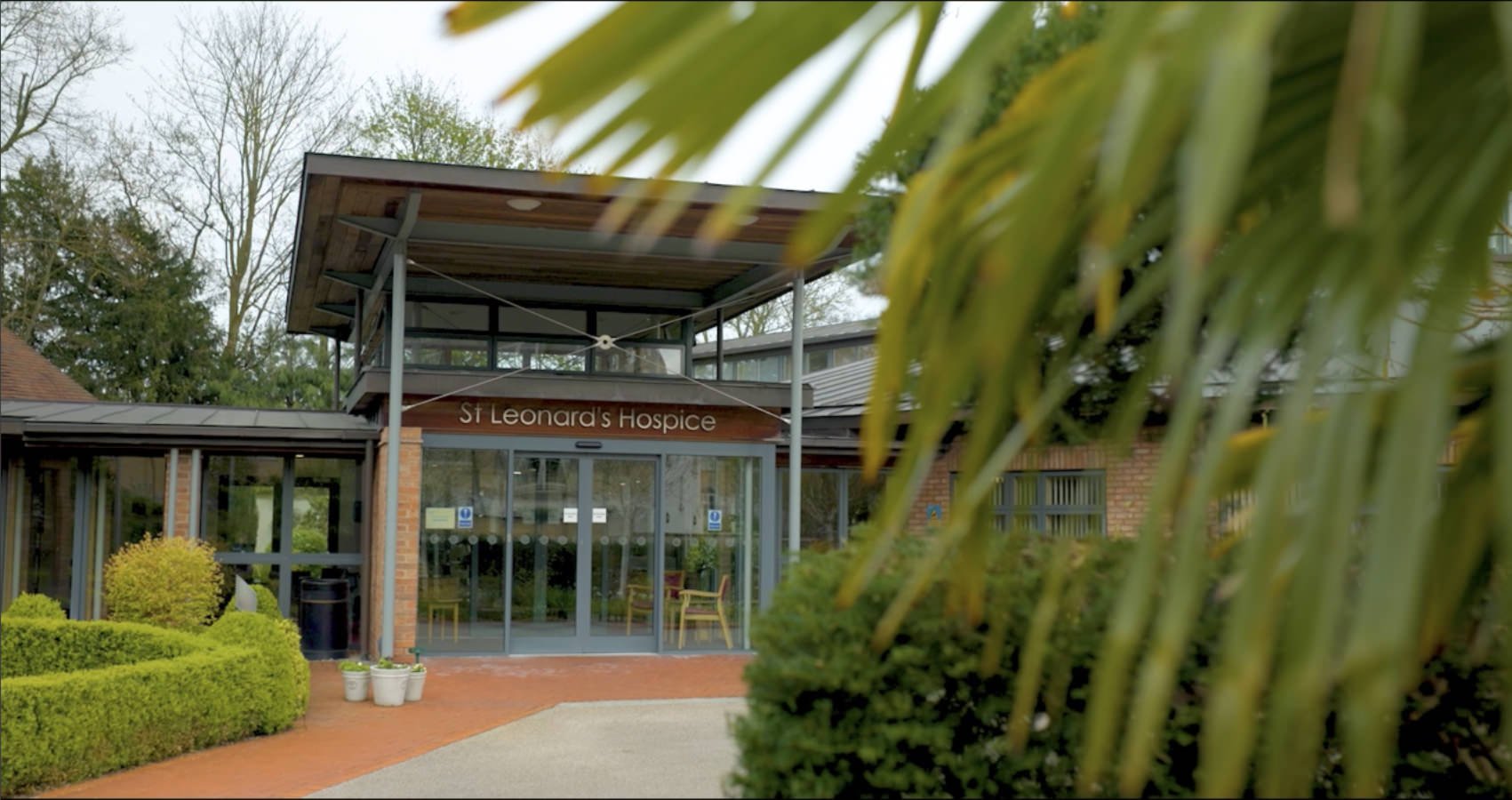 Image of St Leonards Hospice Entrance