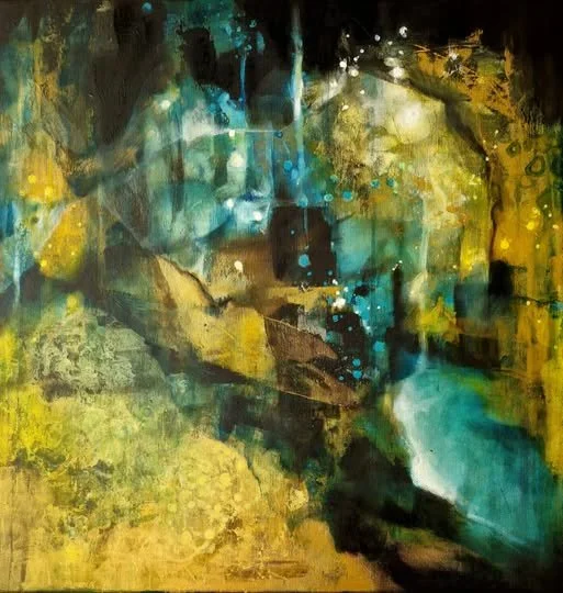Zbrašov I acrylic 60×60 cm
