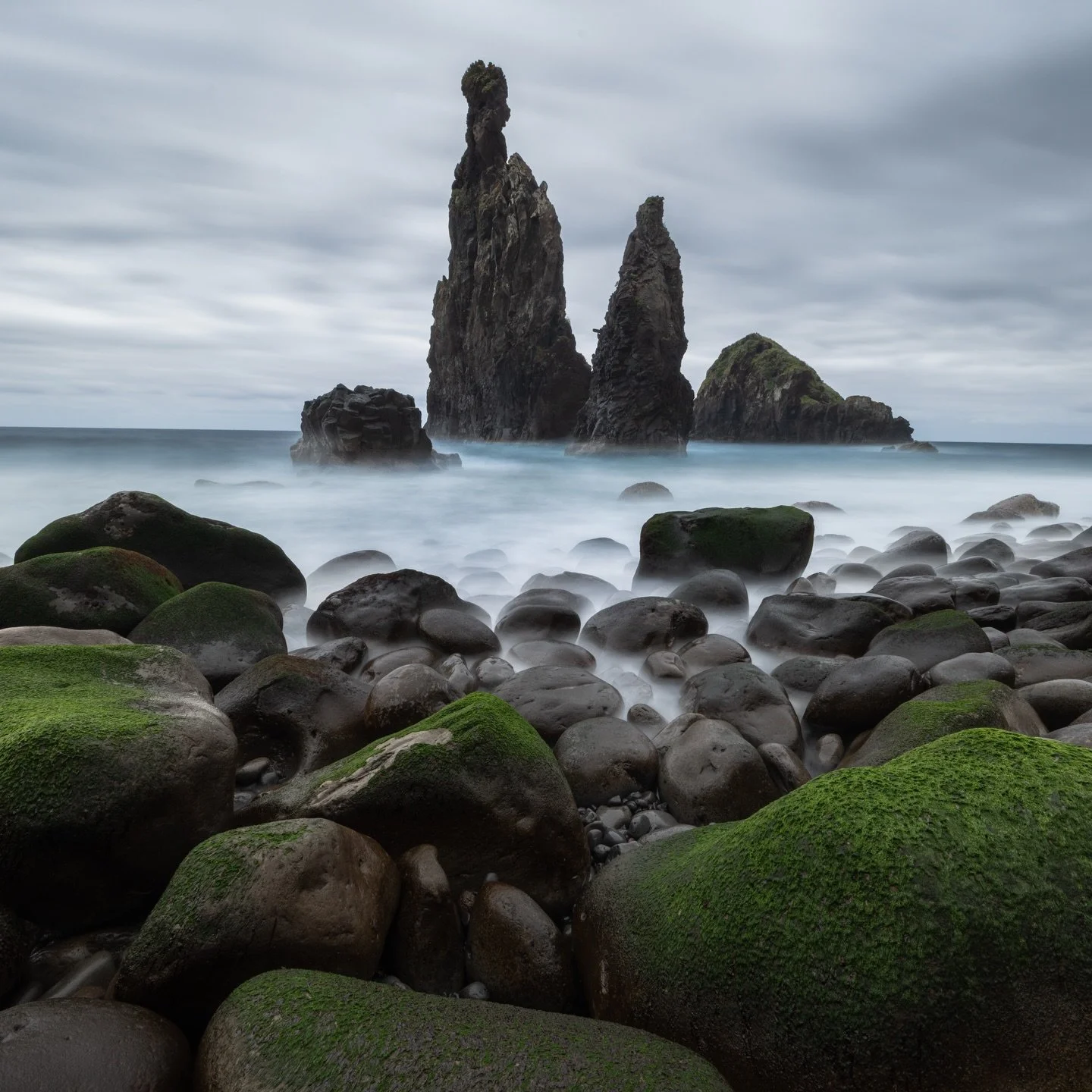 Rain, mist, or sun&mdash;Madeira always delivers. A moody sunrise to start the day.
This place is incredible in every weather condition.

#Madeira #RibeiraDaJanela #WeatherProof #NikonZ8 #VisitMadeira