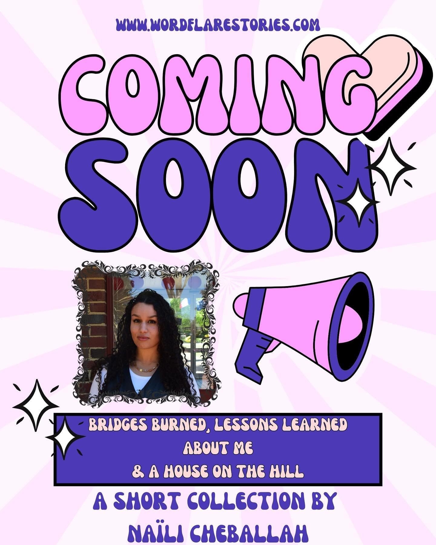 Stay tuned for a short collection of works by Na&iuml;li Cheballah! The feature will include two poems and a short story. 🥳📝✨