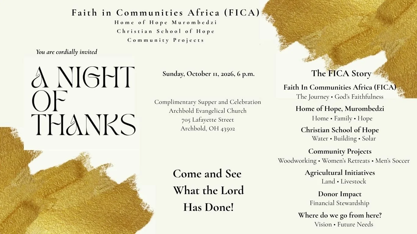 A Night of Thanks - October 11, 2026
