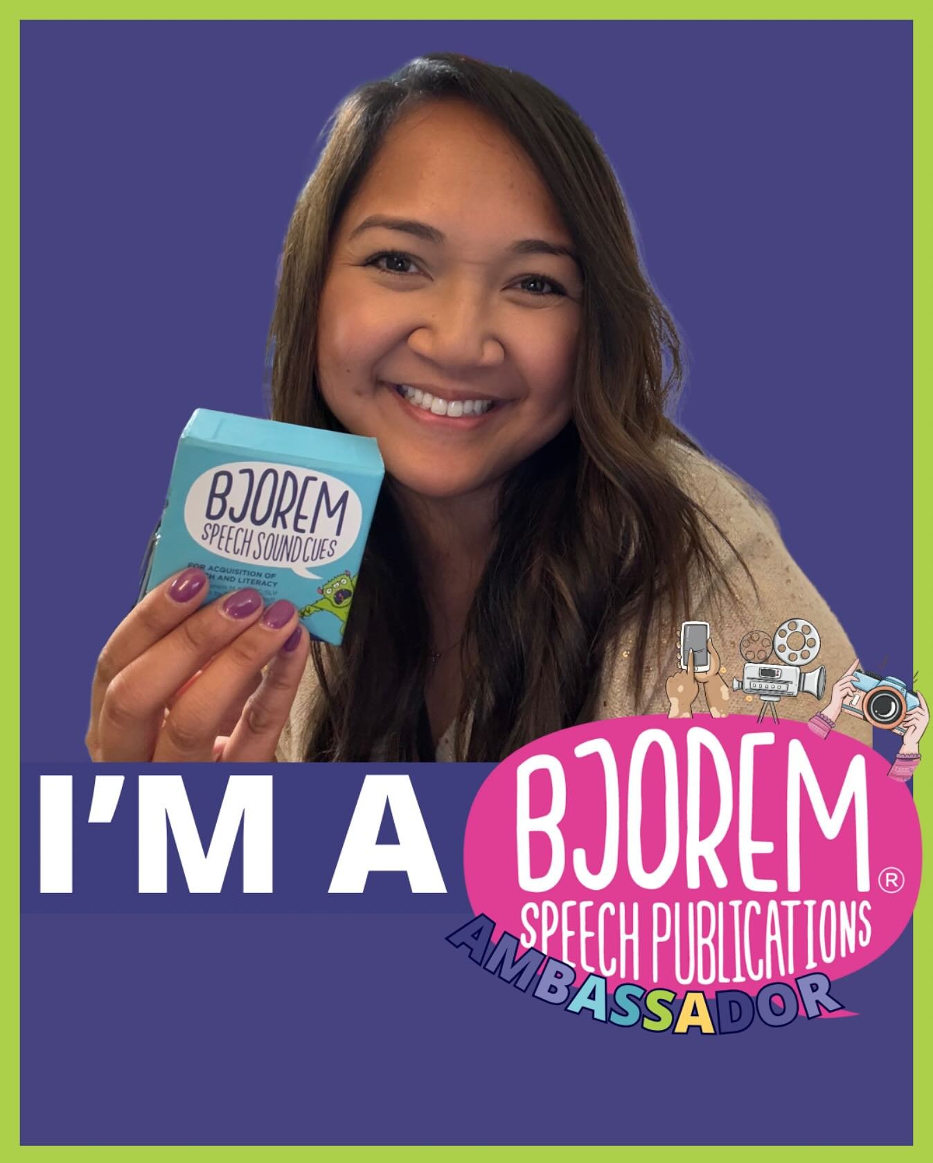 So grateful for the opportunity to be a @bjoremspeech Brand Ambassador 🗣️ As a speech-language pathologist of color, it&rsquo;s important for me to use evidence-based therapy materials that prioritize inclusion and diversity. Stay tuned for some vid