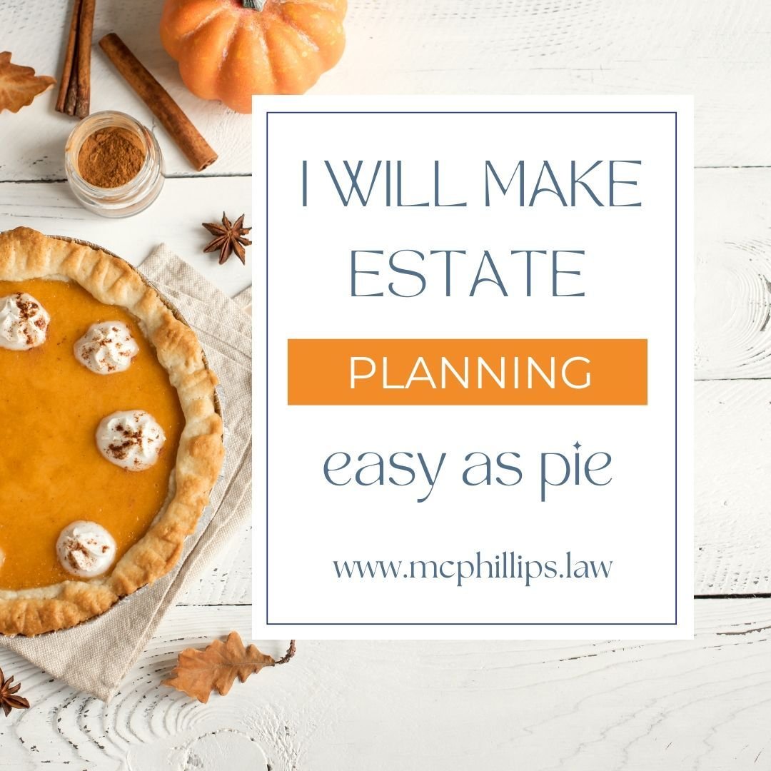 No need to stress over the details&mdash;I&rsquo;m here to I make estate planning easy as pie 🥧 and guide you every step of the way. 

Whether you&rsquo;re just starting or need to update your plan, let&rsquo;s chat and get everything sorted out. Bo