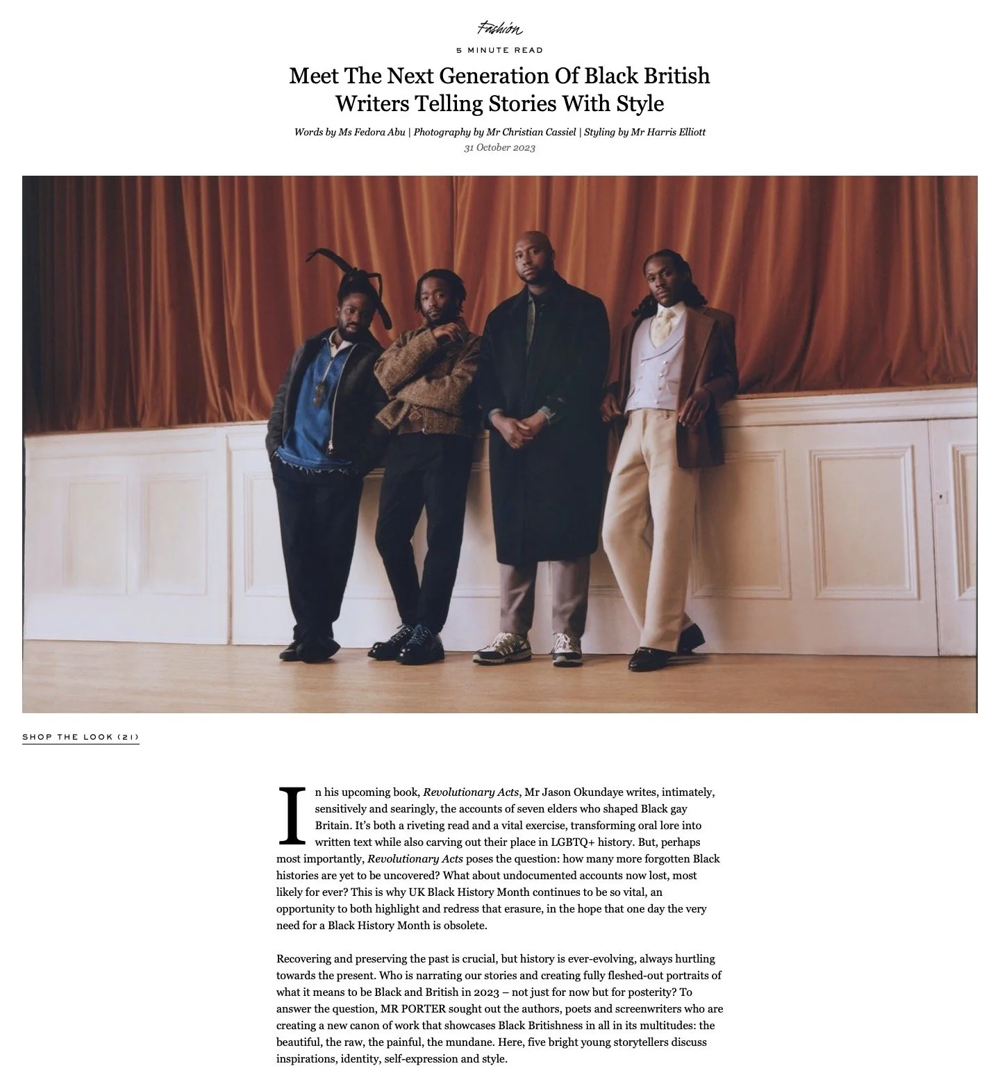 Fashion: Meet The Next Generation Of Black British Writers Telling Stories With Style | The Journal .jpg