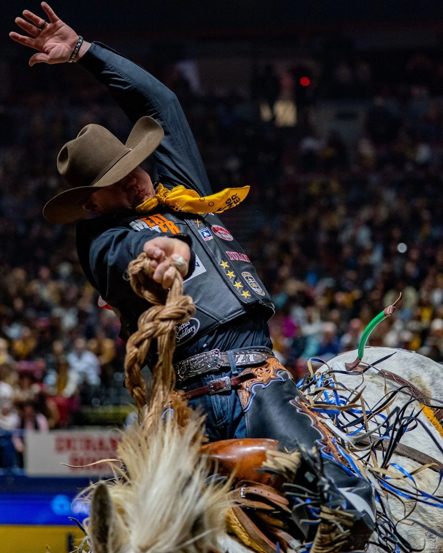 Through 9 rounds of the NFR and now it all comes down to tonight. 

#rodeo #nfr #prorodeo #western #cowboy #rodeolife #cowboy #vegas #rodeowrecks
