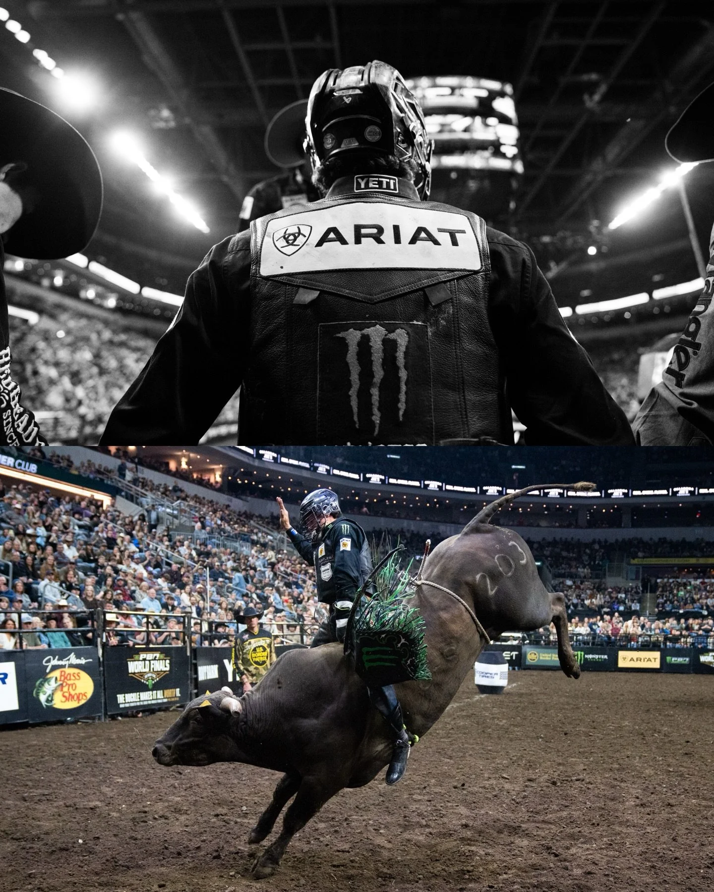 John Crimber takes the lead in round two in Sioux Falls

Shot for Rodeo on Sports Illustrated @si_rodeo 

#pbr #bullriding #southdakota #rodeophotography