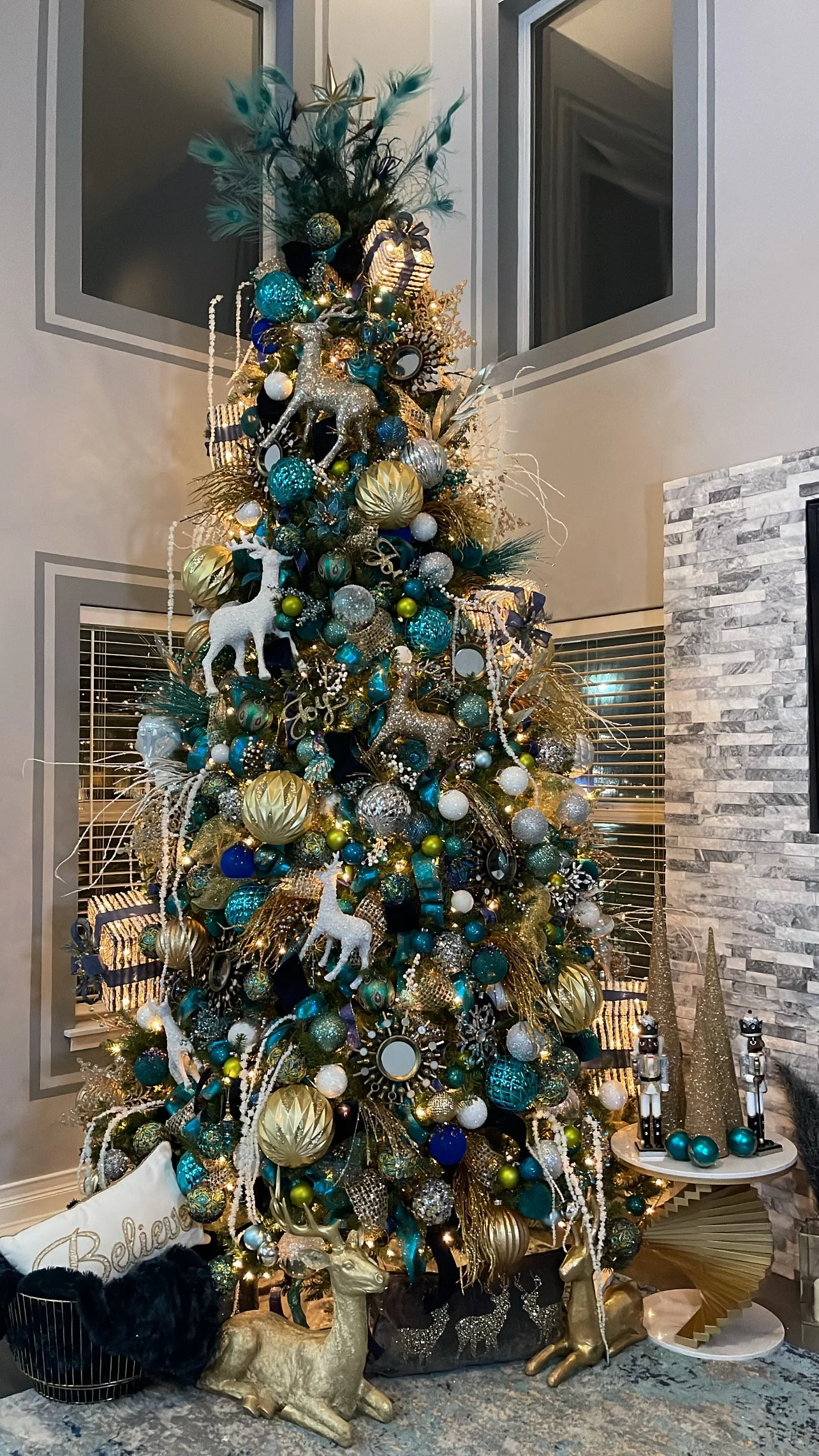 12Ft- Each towering tree is a masterpiece