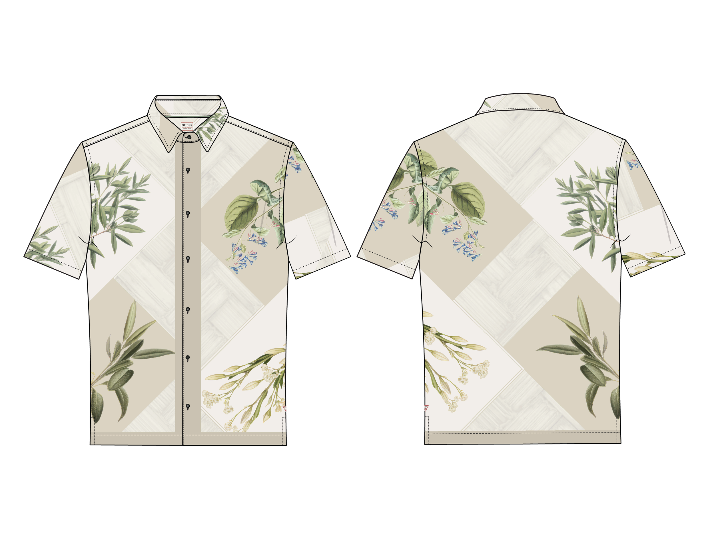 WAYCO SATEEN BOTANICAL BORDER SS SHIRT DS-03.png