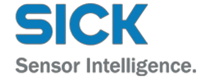 SICK logo with the text "Sensor Intelligence." on a black background.