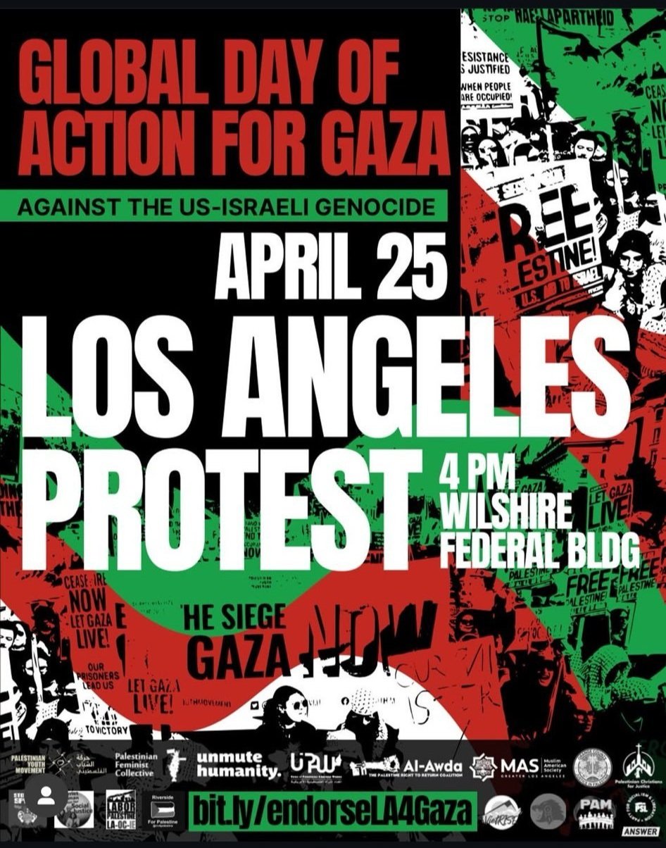 Global Day of Action for Gaza: Los Angeles Protest