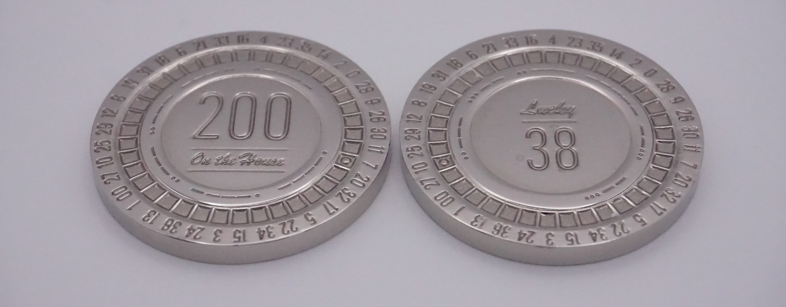 Fallout New Vegas Platinum Chip — WastelandArtifactsCo