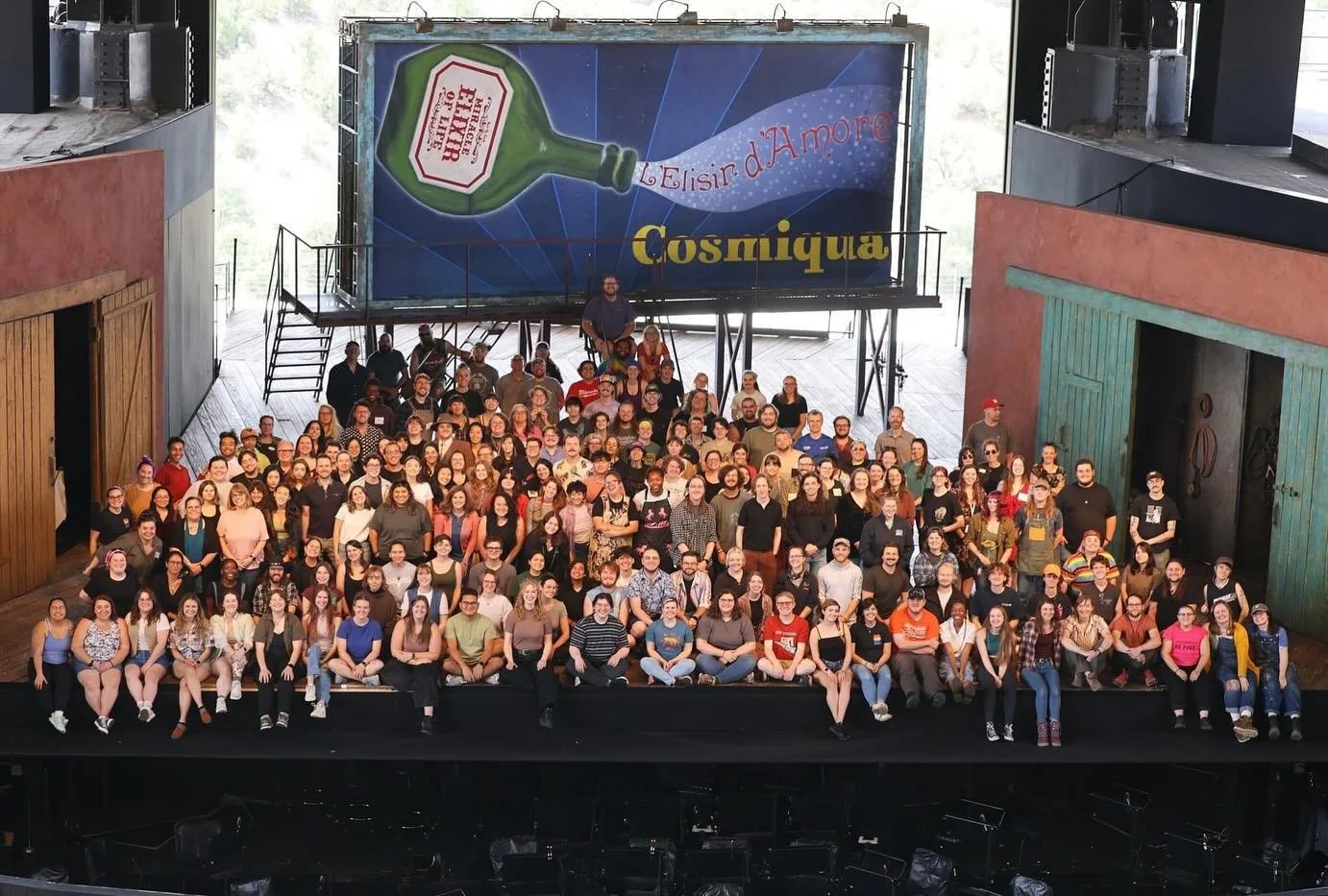 I had the absolute honor of being an electrics apprentice this summer @santafeopera for their 2024 season!!! After 3 1/2 months, hundreds of feet of LED tape, dozens of hours of tech, and some of the biggest shows the opera has seen in recent memory,