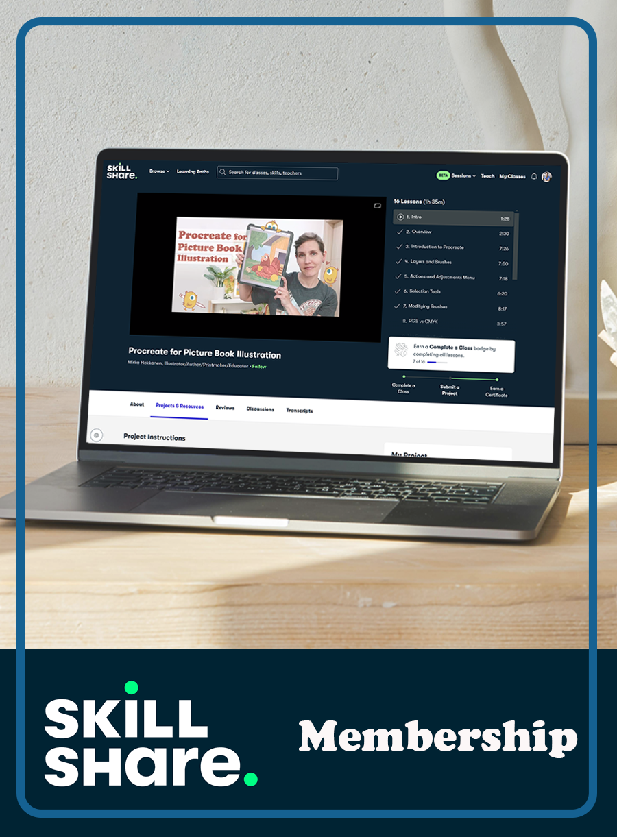 Using Procreate For Picture Book Illustration Mirkah