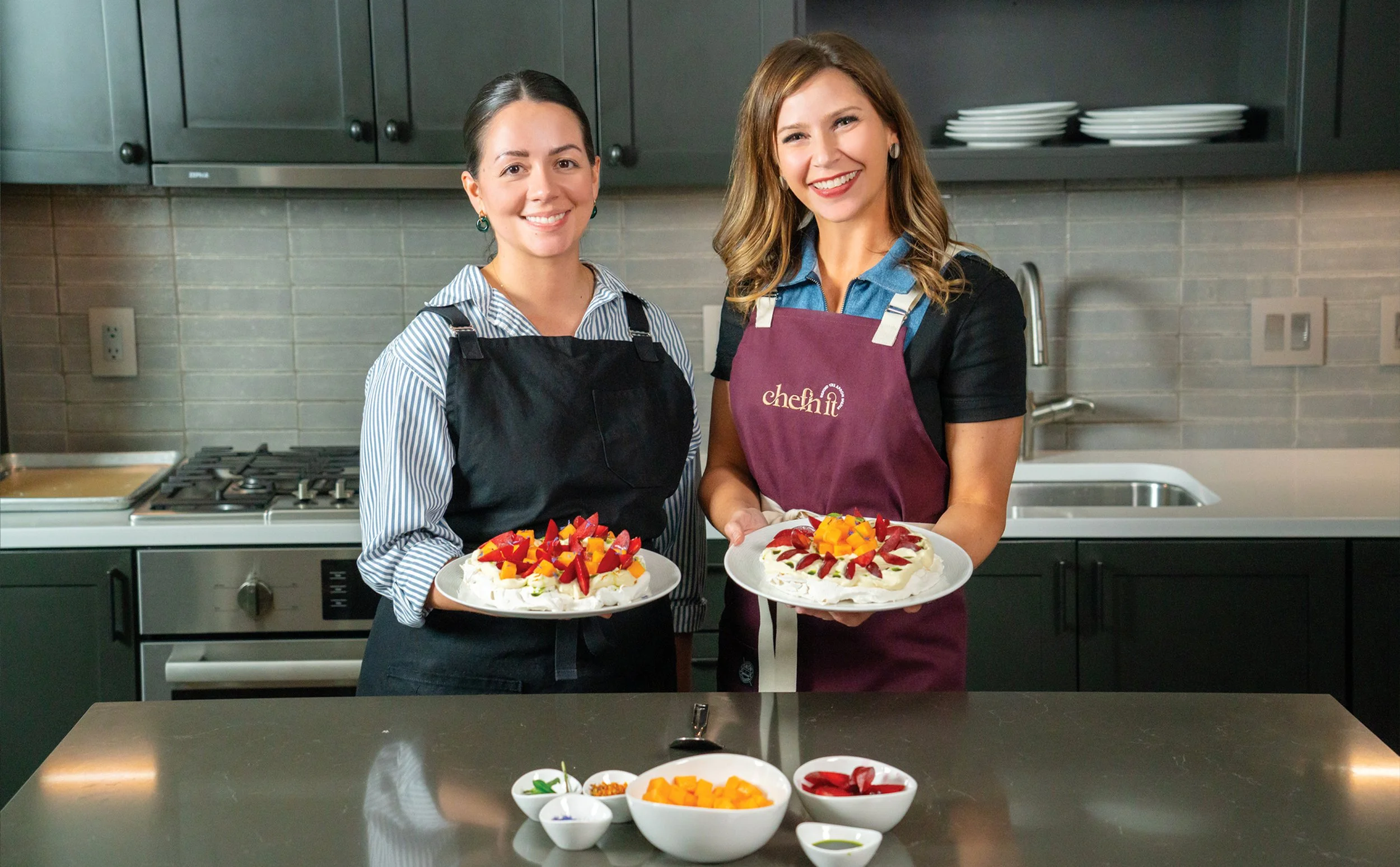 Executive Pastry Chef Emily Thompson of Denver’s The Wolf’s Tailor Closes Out Season One of Chef’n It with a Garden-Inspired Pavlova