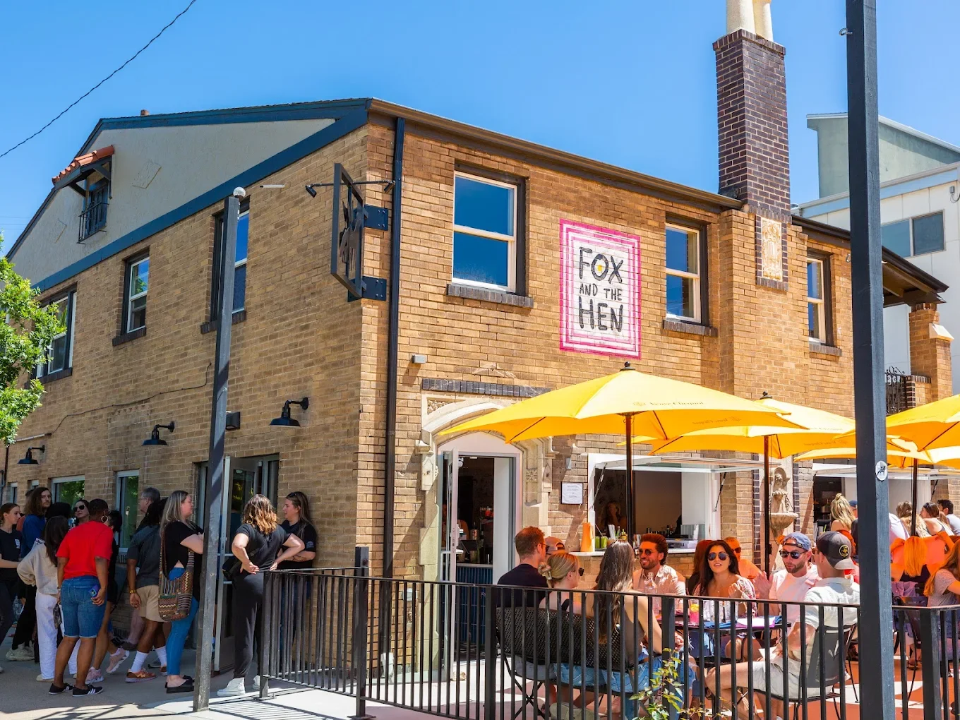 Fox and The Hen Denver Brunch Restaurant Exterior.webp