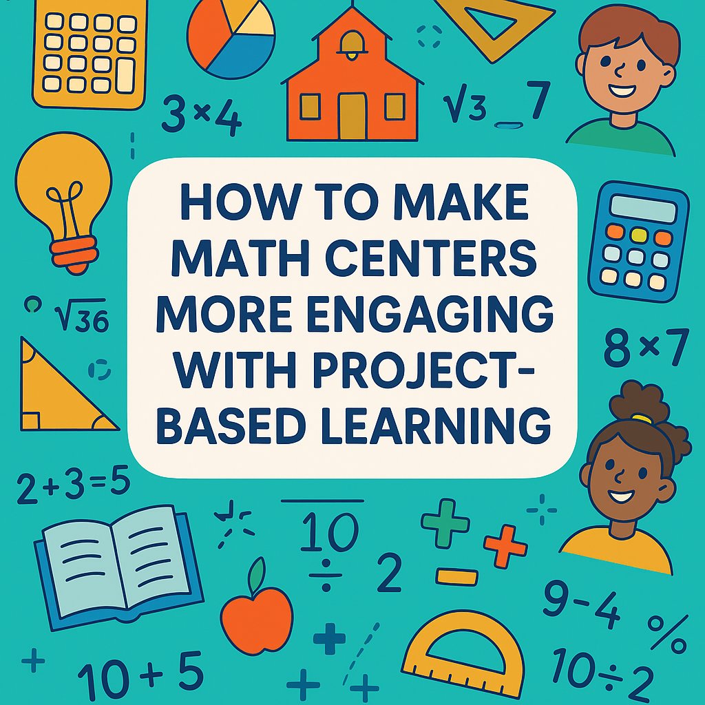 🔢 How to Make Math Centers More Engaging with Project-Based Learning
