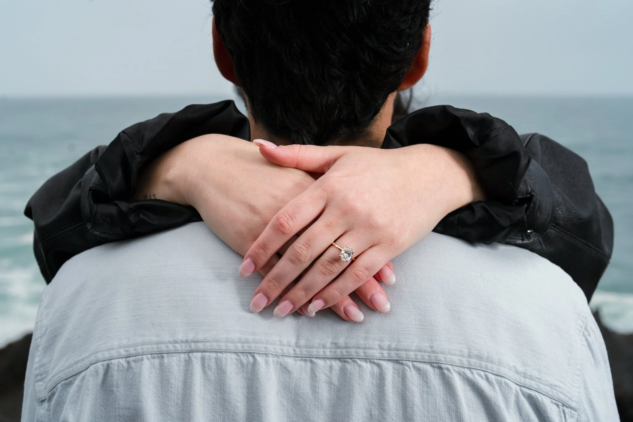 Ring photo taken by a proposal photographer in Depoe Bay, Oregon