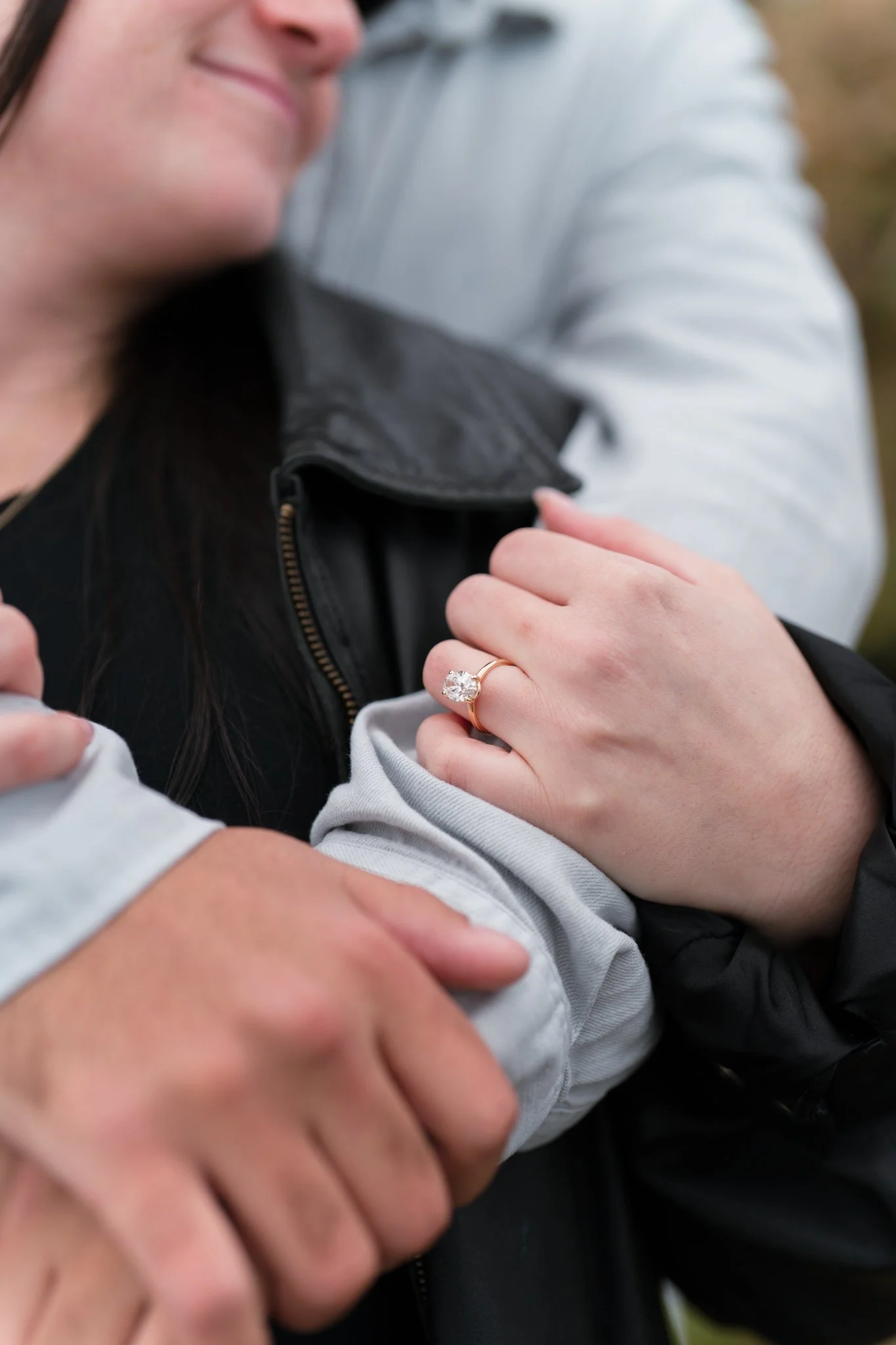 macro shot of a ring taken by a proposal photographer