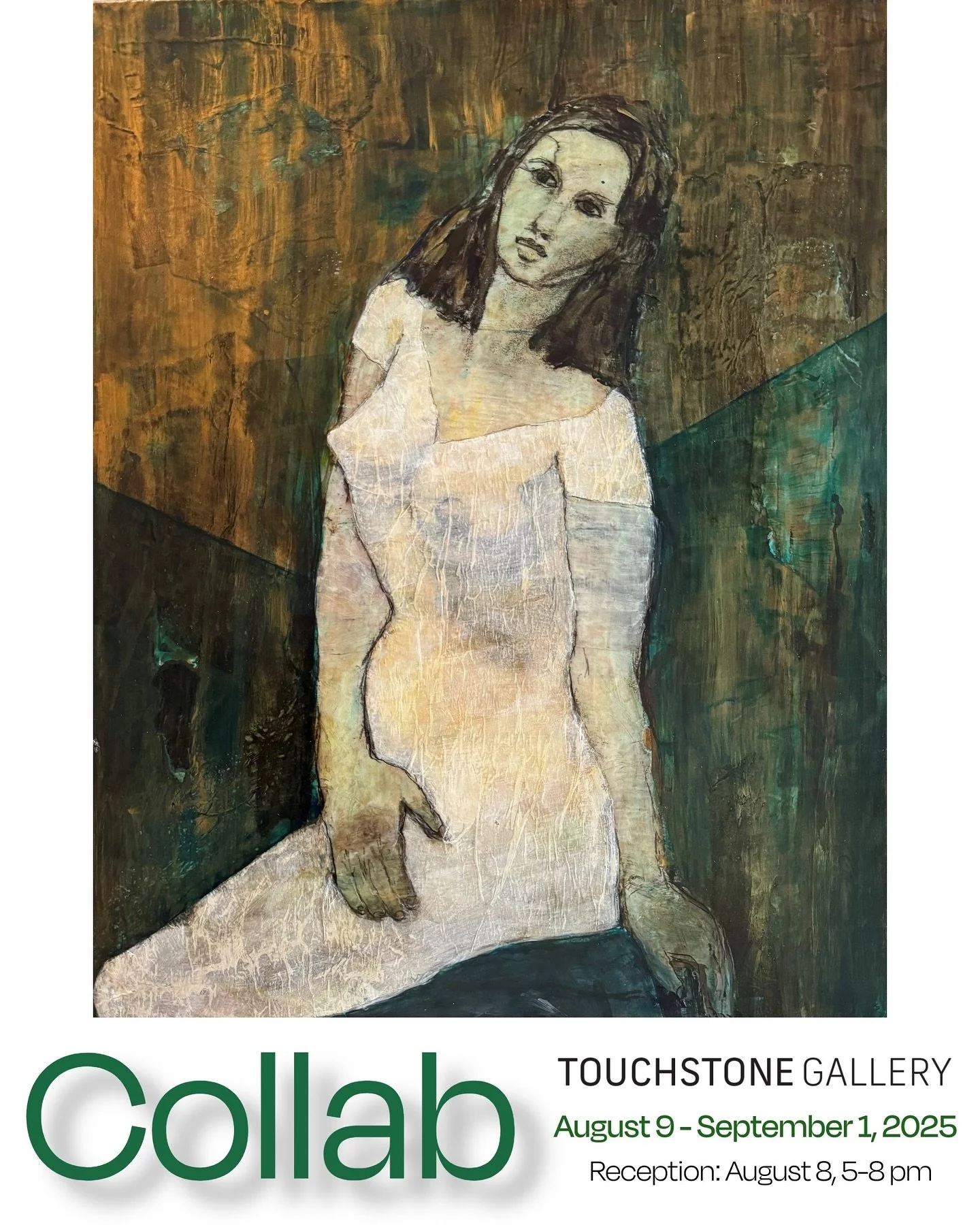 Thrilled that Blue River Repose was juried into Touchstone&rsquo;s Collab exhibition opening today in Washington, DC. Though not a direct collaboration, this work owes a debt to two wonderful artists who helped me push the boundaries of my  work: Sus