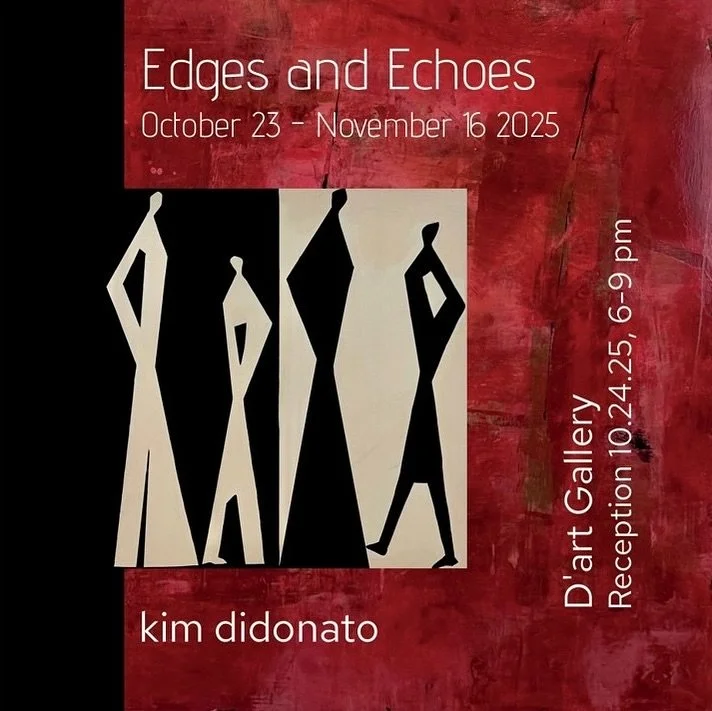Opening Thursday Oct. 23
Reception Friday Oct. 24, 6-9 pm
@dartgallerydenver 
Hope to see you there❗️
.
.
.
.
.
#artexhibit #coloradoartist #coloradogallery #abstraktkunst #kimdidonatoart