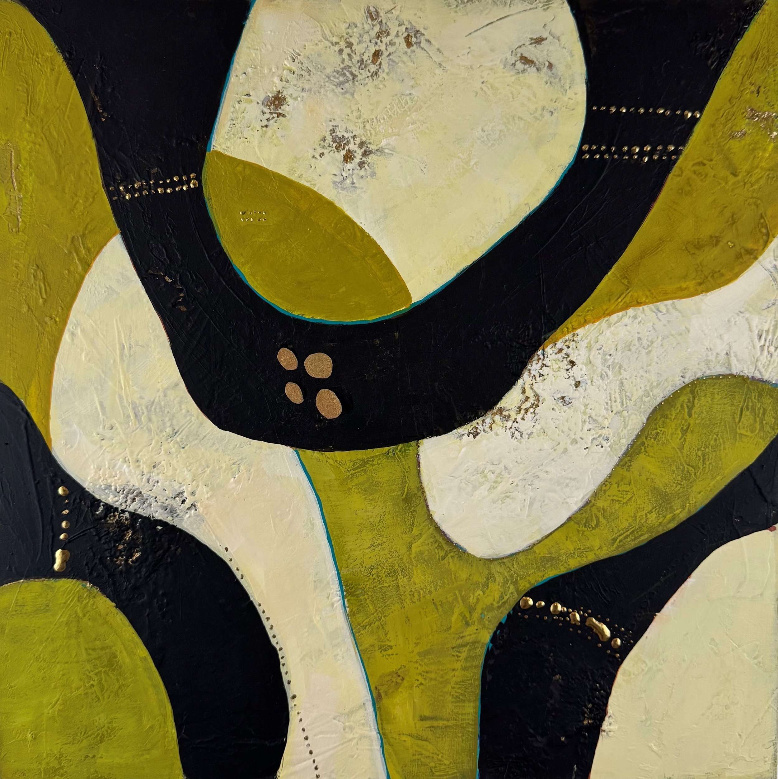 Textural Horizon, No. 1, 16x16 in.
