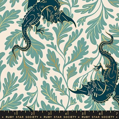 Ruby Star Society - Fireglow - Dragon Lair - Watercress Metallic