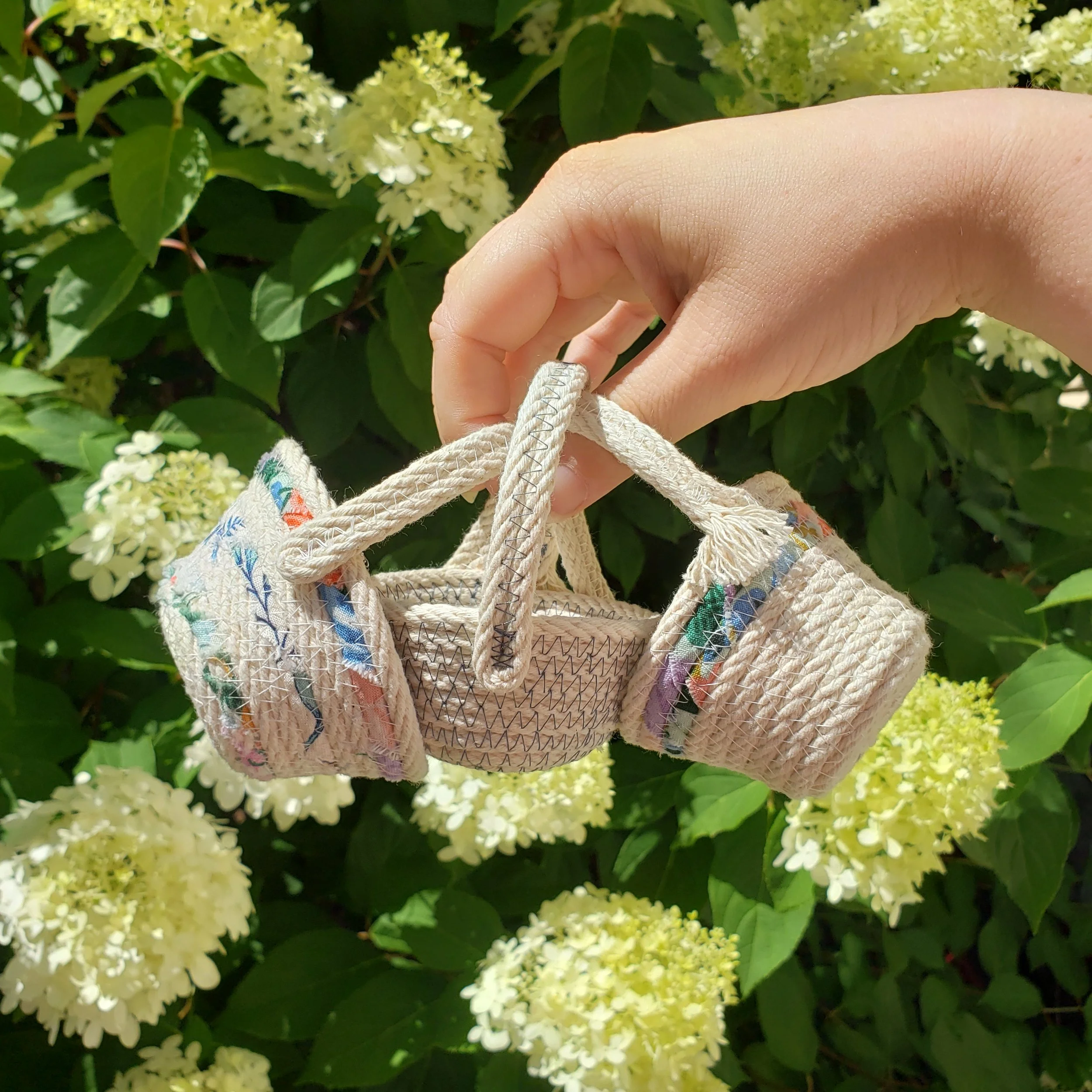 Mini Favor Basket PRINTED Pattern