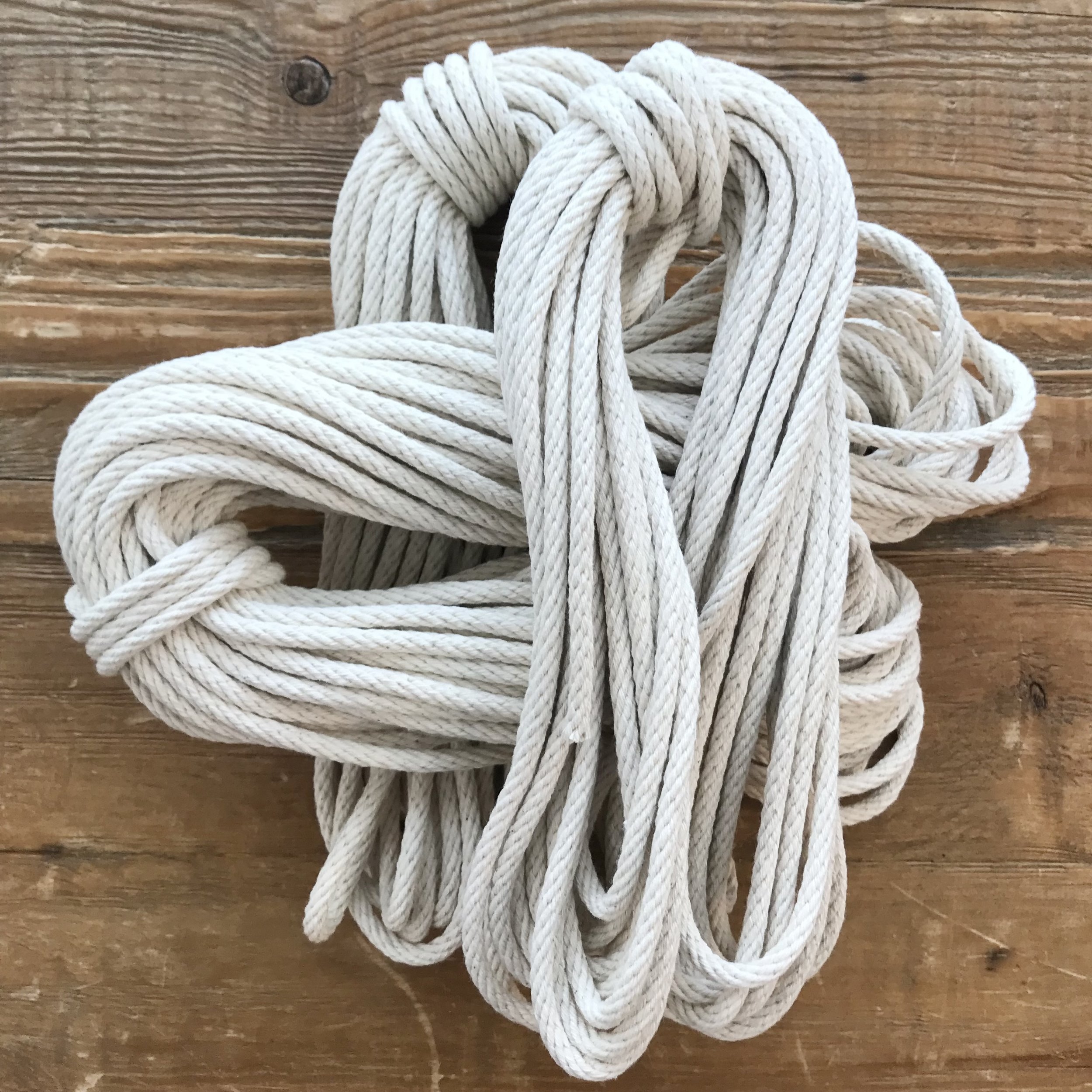 Colorful 3/16 Rope - 10 Yards - Solid Braid Rope from The Mountain Thread  Company — The Mountain Thread Company