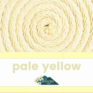 Pale Yellow Colorful Rope