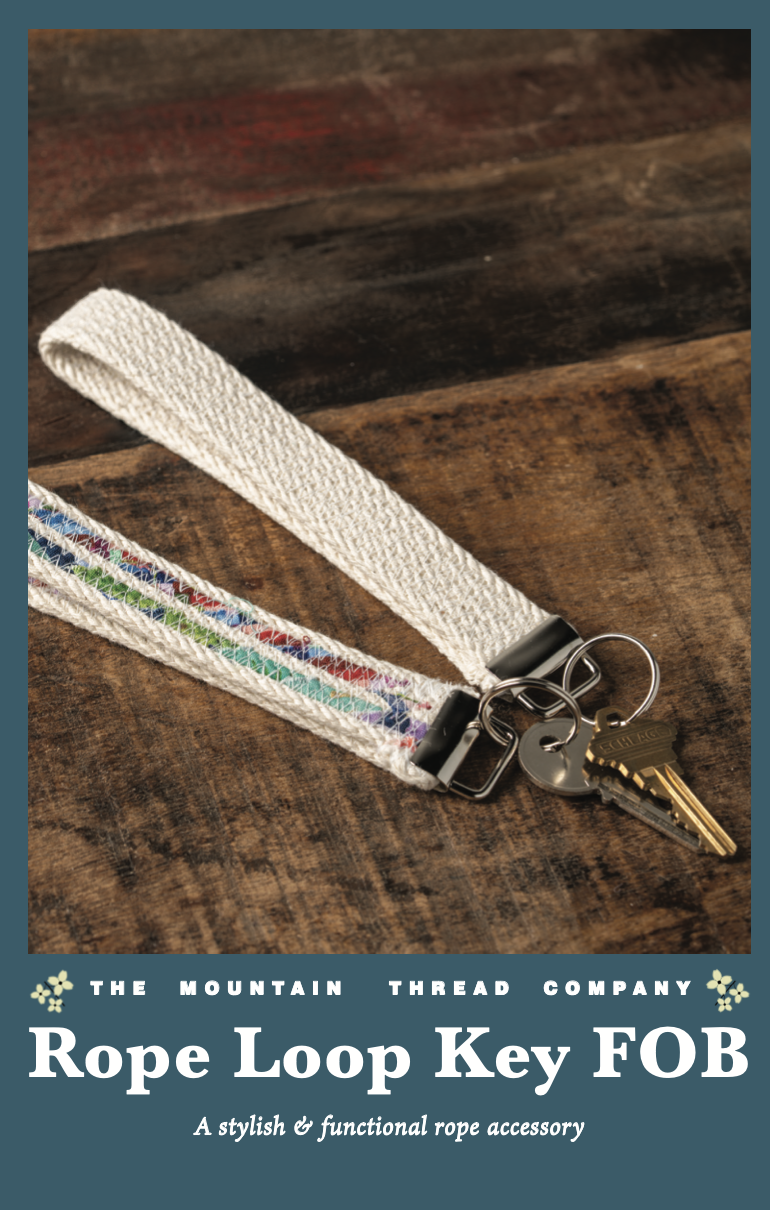 Rope Loop Key Fob PRINTED Pattern