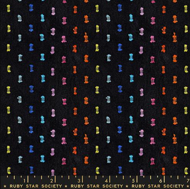 Ruby Star Society - Warp Weft Mystic Fable - Black