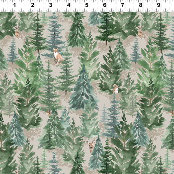 Woodland Way - Forest - Light Khaki