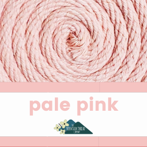 Pale Pink Colorful Rope