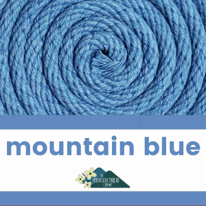 Mountain Blue Colorful Rope