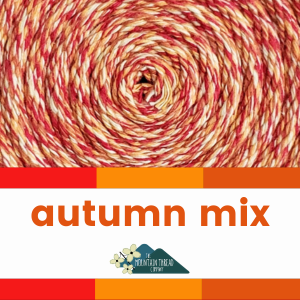 Autumn Leaves Mix Colorful Rope