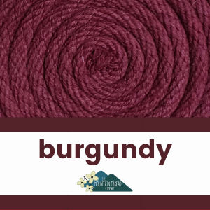 Burgundy Colorful Rope